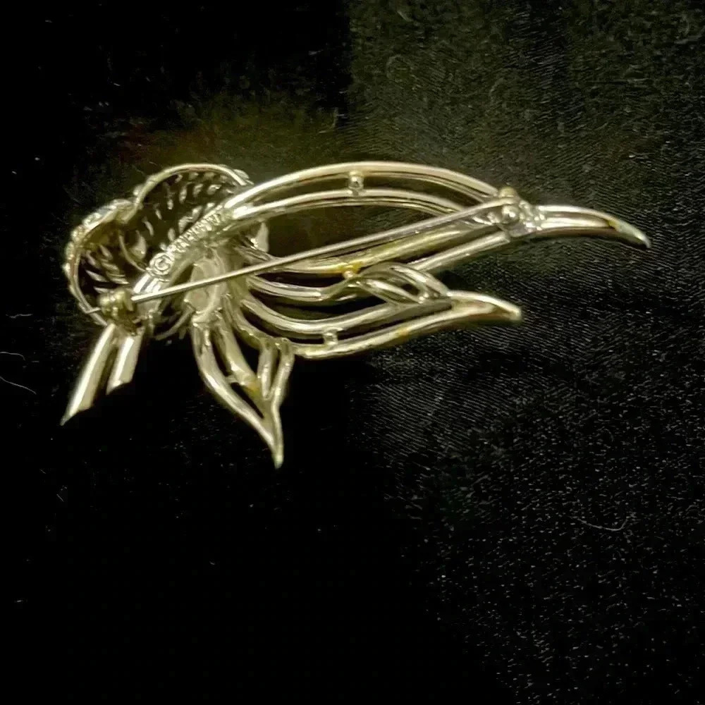 Vintage Marboux signed silver Brooch - Picture 3 of 4
